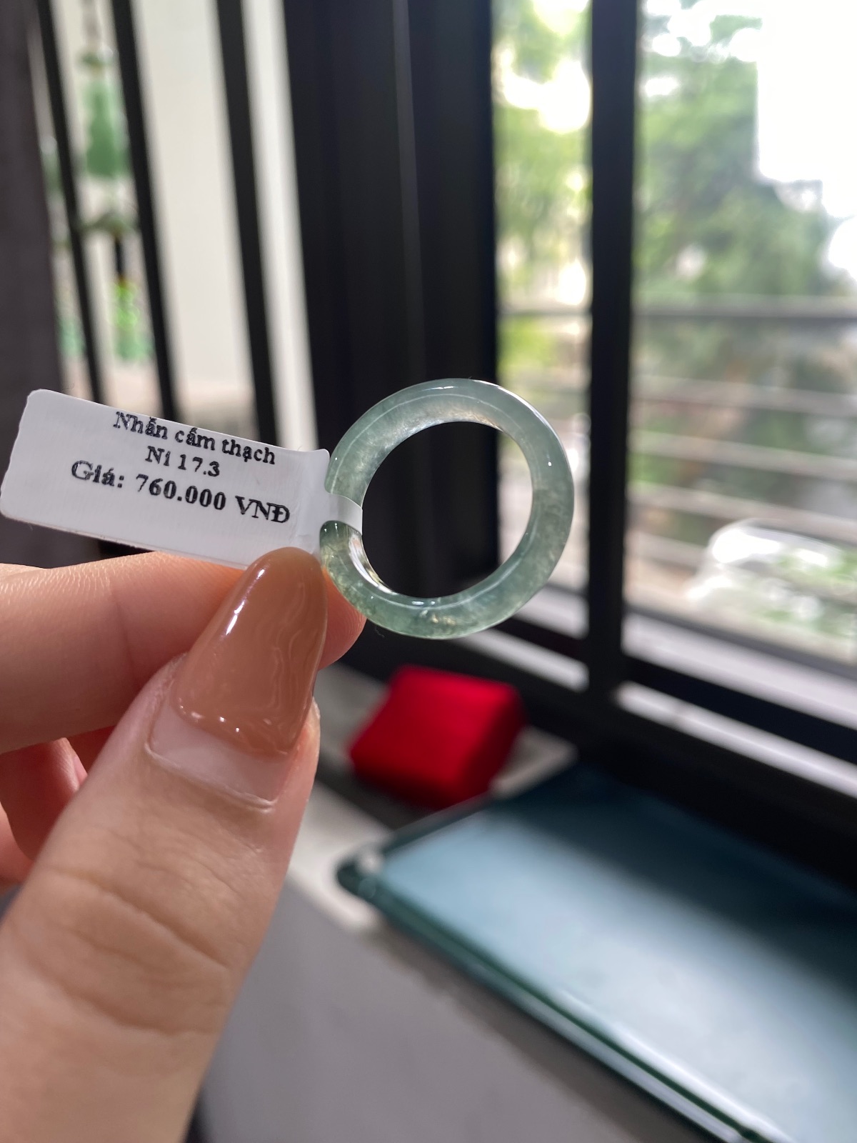 Nhẫn Cẩm thạch ni 17.3 — ảnh sản phẩm tham khảo 3