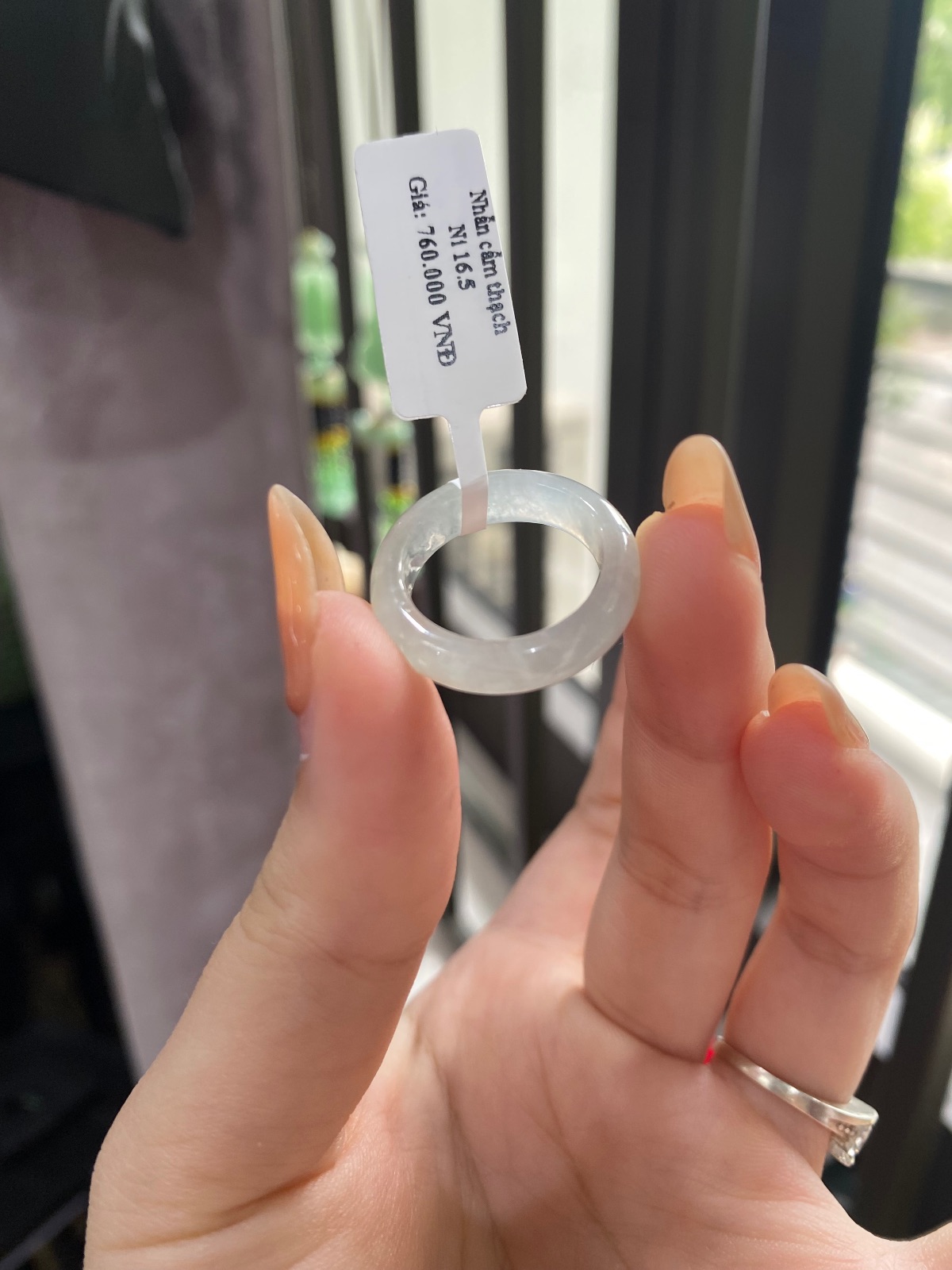 Nhẫn Cẩm thạch ni 16.5 — ảnh sản phẩm tham khảo 5