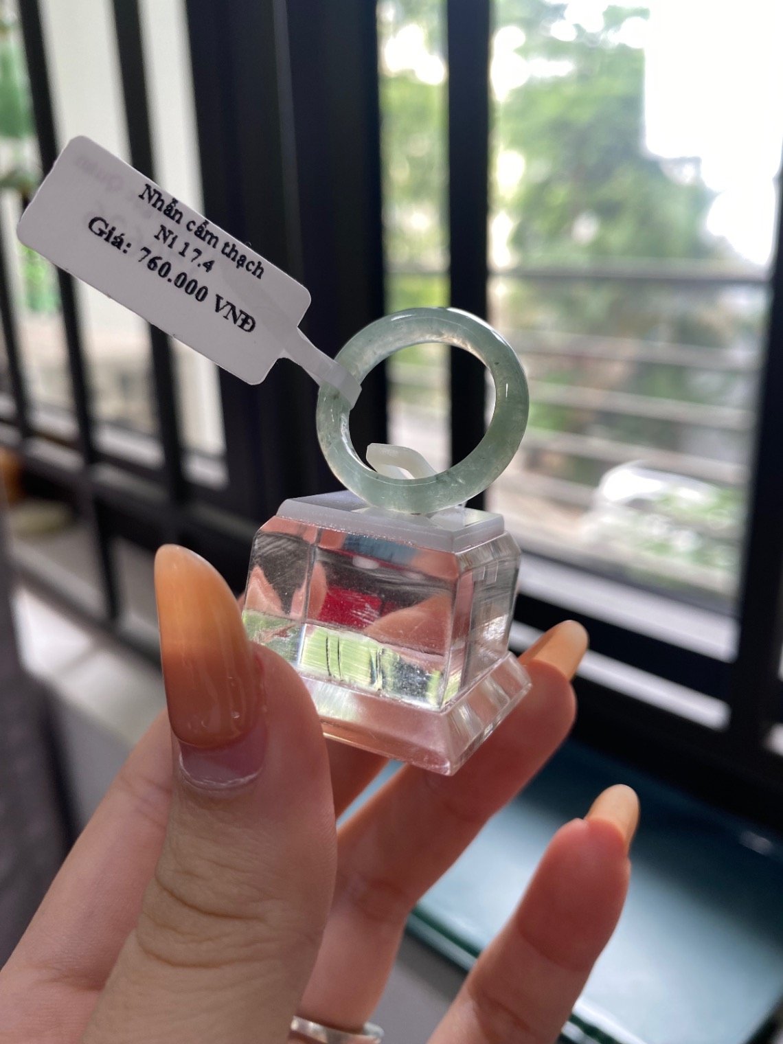 Nhẫn Cẩm thạch ni 17.4 — ảnh sản phẩm tham khảo 4