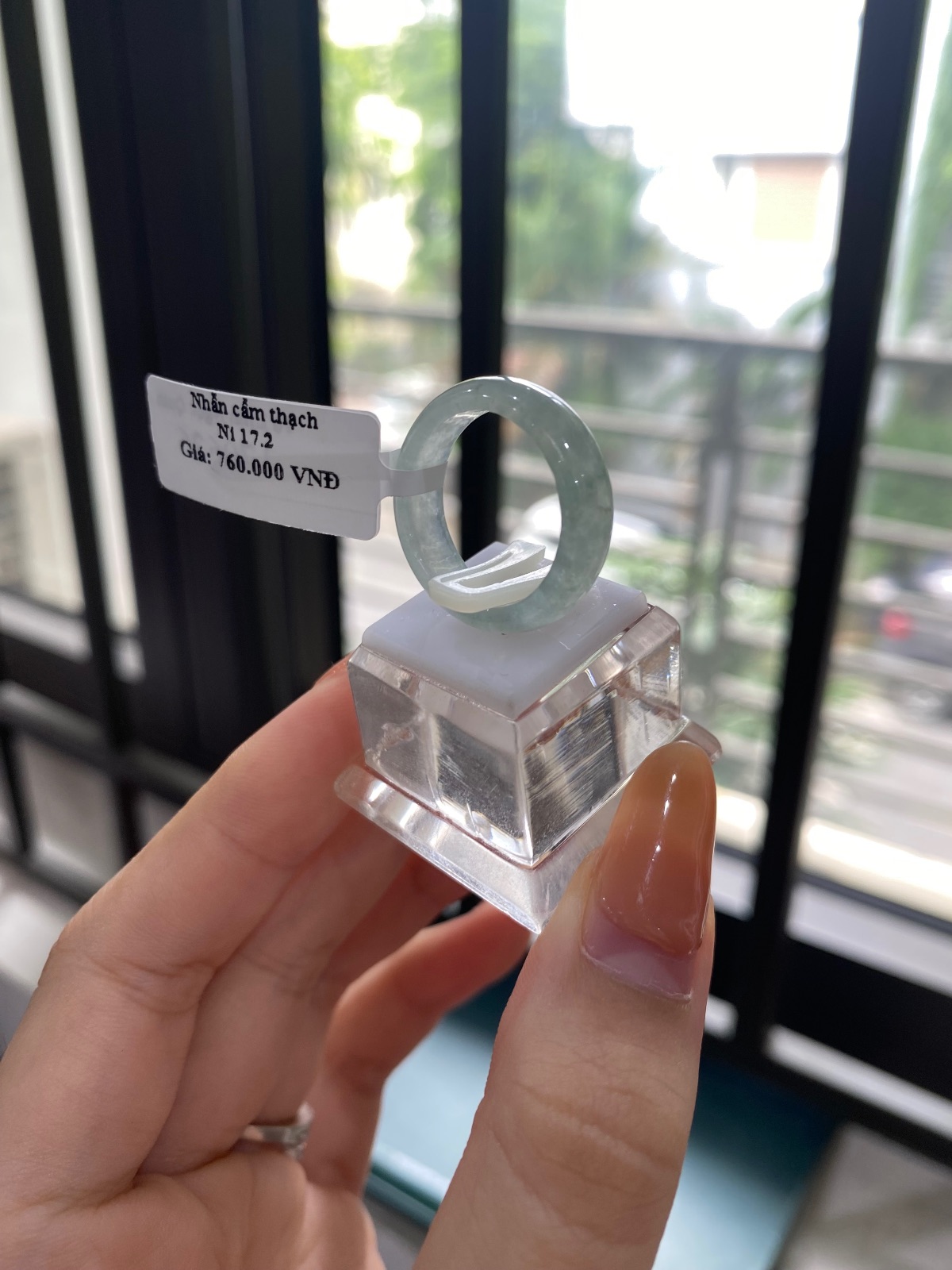 Nhẫn cẩm thạch ni 17.2 — ảnh sản phẩm tham khảo 5